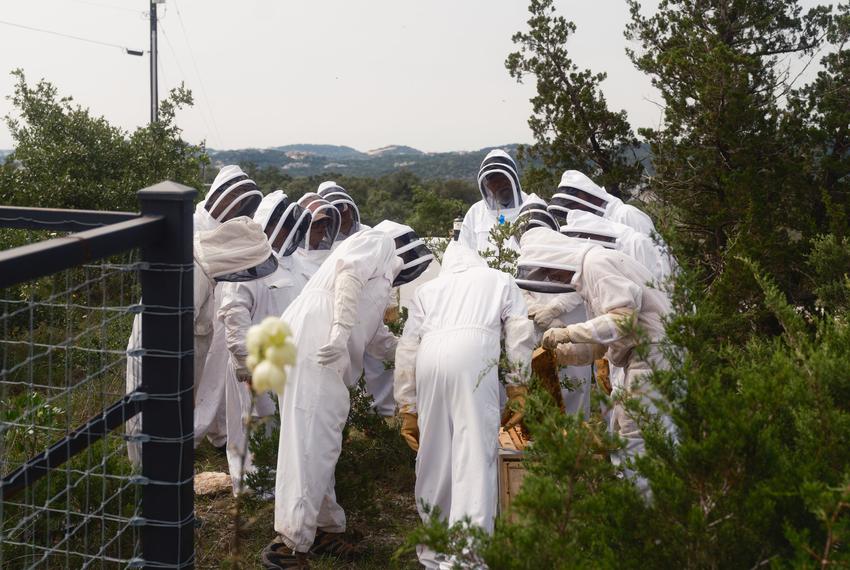 âBee Keeping 101â class led by Entomologist Molly Keck in Boerne on Friday, May 10, 2024